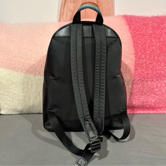 COACH x DISNEY Mickey Minnie Mouse Emblem Signature Leather Backpack - Picture 7 of 11